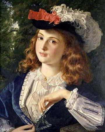 Sophie Gengembre Anderson A Spring Beauty oil painting image